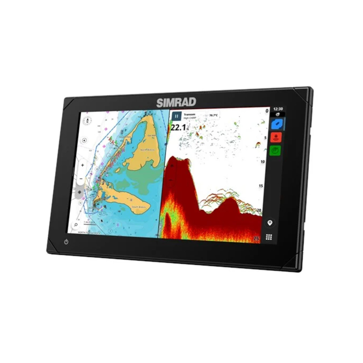 Simrad NSX 3007 Kartenplotter mit Touch-Display inkl. HDI Geber
