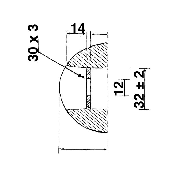 Opferanode Aluminium aufschraubbar - Gewicht 550g, Länge 200mm