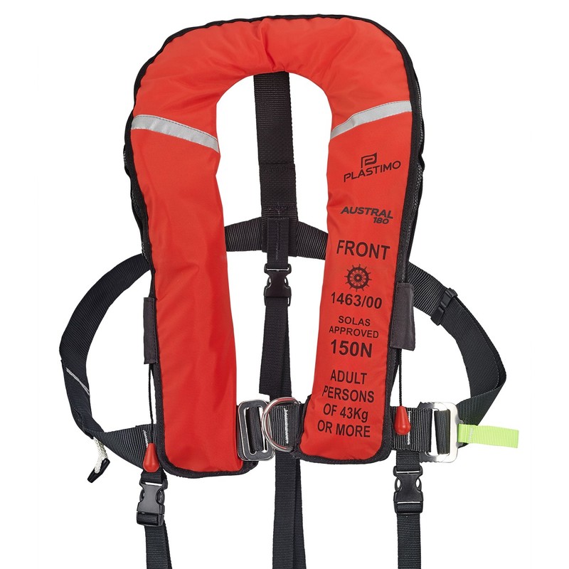 Plastimo Rettungsweste Austral 180, Rot