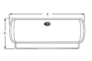 Hella Marine Serie 0950 Sea Hawk XL LED Deckscheinwerfer - Anbau, breitstrahlend, Gehäuse schwarz