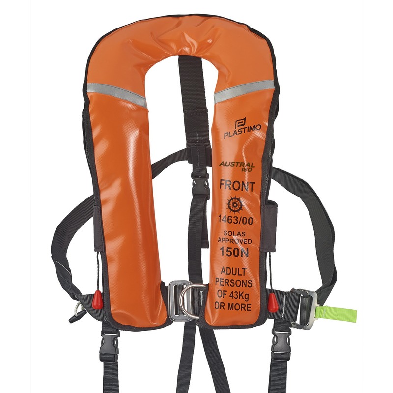 Plastimo Rettungsweste Austral 180 Hr, Orange, S