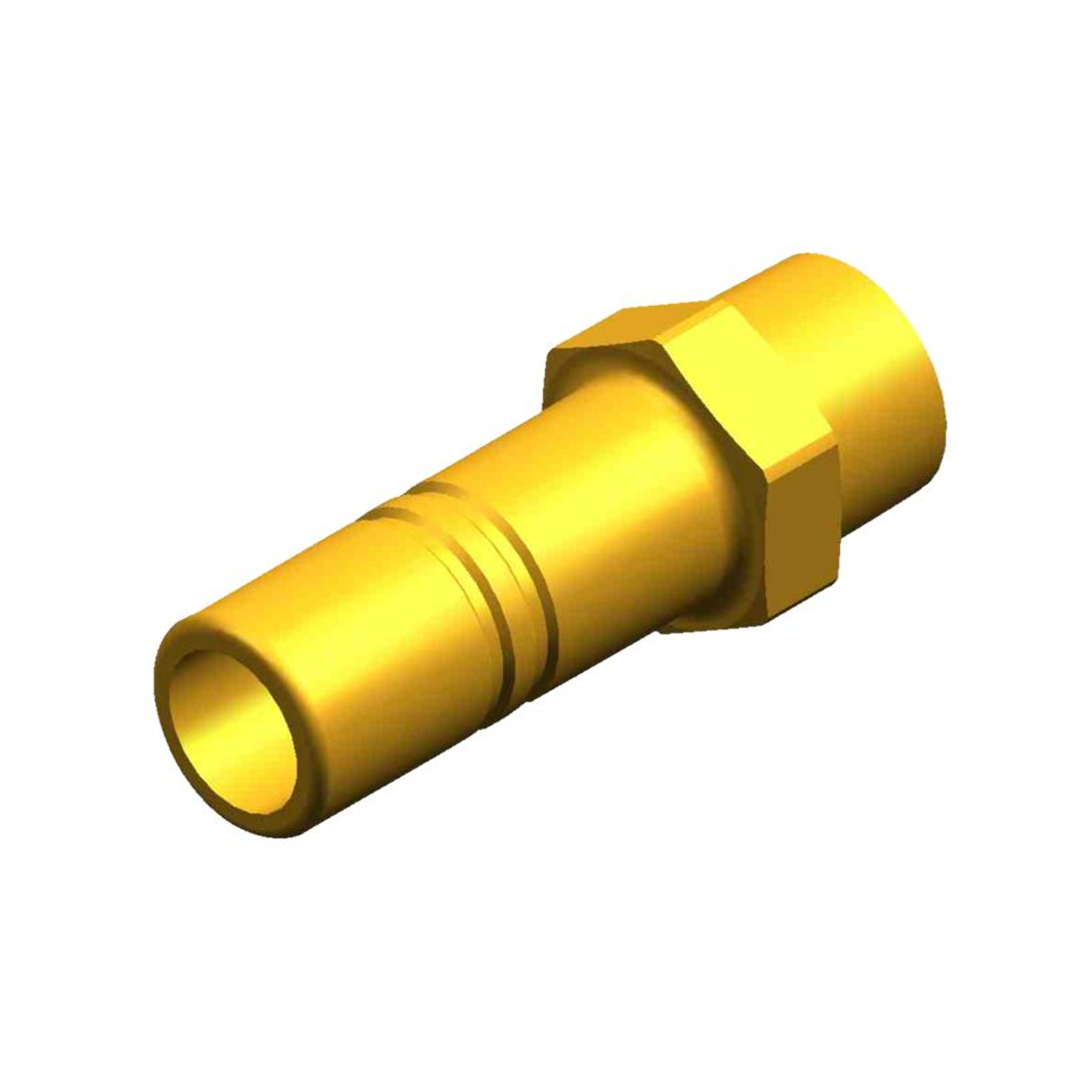 Whale Adapter 3/8 NPT Male (Messing)