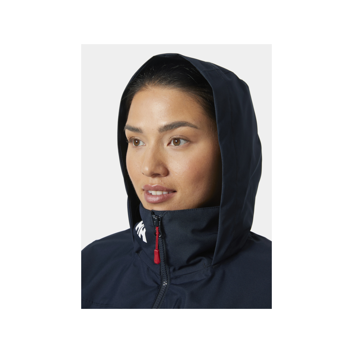 Helly Hansen Crew Hooded Midlayer Segeljacke 2.0 Damen marineblau, Größe L