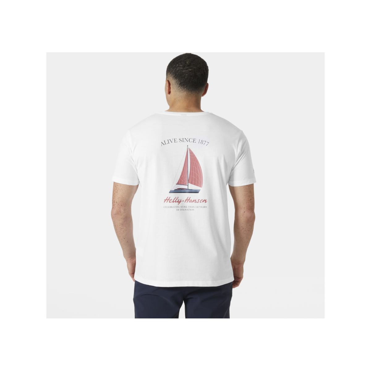 Helly Hansen Shoreline T-Shirt 3.0 Herren weiß, Größe XL